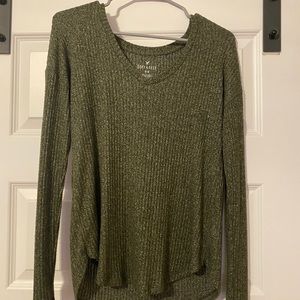 American eagle!!! Green sweater
